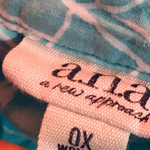 Women’s 0X Blouse ANA Button Down Short Sleeves Floral Crushed Texture Soft - Picture 10 of 11